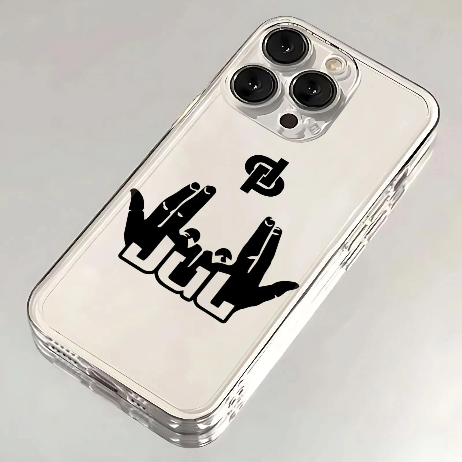 

JuL C est Pas Des Lol Phone Case For iPhone 17 16 15 14 13 12 11 Pro Max Mini SE 7 8 Plus 16E Air Shockproof Transparent Cover iPhone 12 ProMax