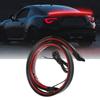 120cm Car Led Spoiler Light Third Brake Light Driving Warning Stop Lamp Carbon Fiber Rear Spoiler LED Strip 12V