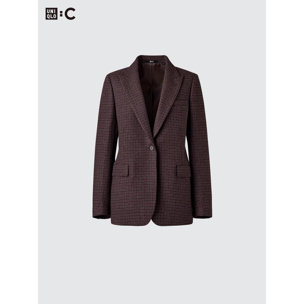 Uniqlo Tweed Tailored Jacket