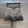 Vintage Denim Bleistiftrock Mit Blinking Design Und Stretch Für Sommer Chic Damen