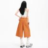 Fashion Spring Summer Vintage Loose Straight Stylish Wide Leg Cropped Capri Denim Pants For Women Trendy Versatile Slimming AllMatch Daily Trousers