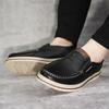 Fashion Men Loafers Party Driving Loafers Shoes Male Genuine Leather Business Office Leather Men's Casual Flats Moccasins Black Brown 47