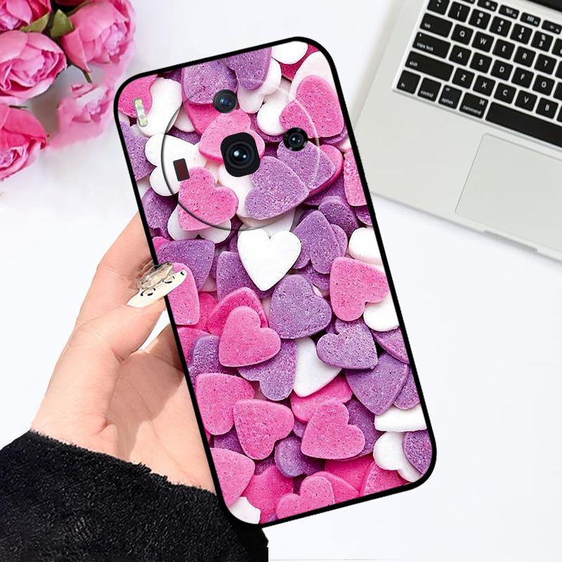 Cases For Nubia Z50S Pro 5G Capa NX713J TPU Silicone Phone Cover For ZTE nubia Z60S Pro Cute Fashion Protective Bumper Fundas