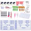 45-Piece Lure Fishing Kit Full Water Column Artificial Bait Set Bass Pike Trout