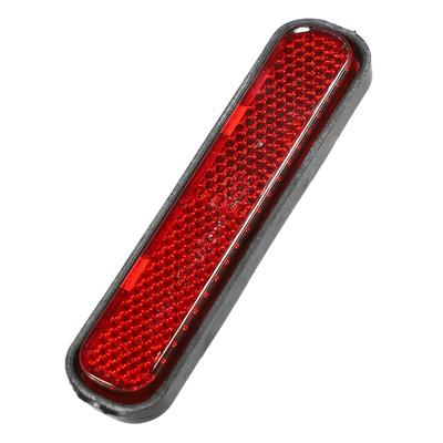 A ABSOPRO Motorcycle Scooter Bicycle Safety Spoke Reflector Self Adhesive Plastic Red