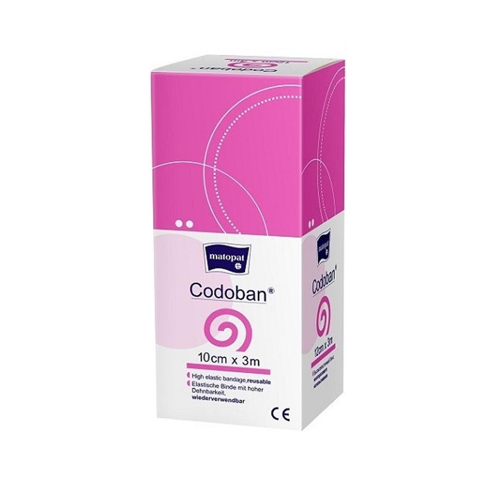Compression Bandage 10cm x 3m Elastic Reusable Codoban 1 Pcs