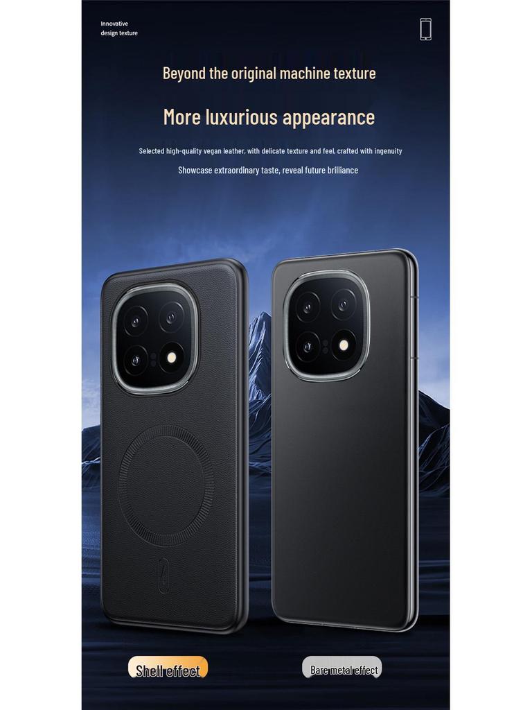 iQOO15 Anti-Drop Leather Phone Case - Sleek & Durable for Men