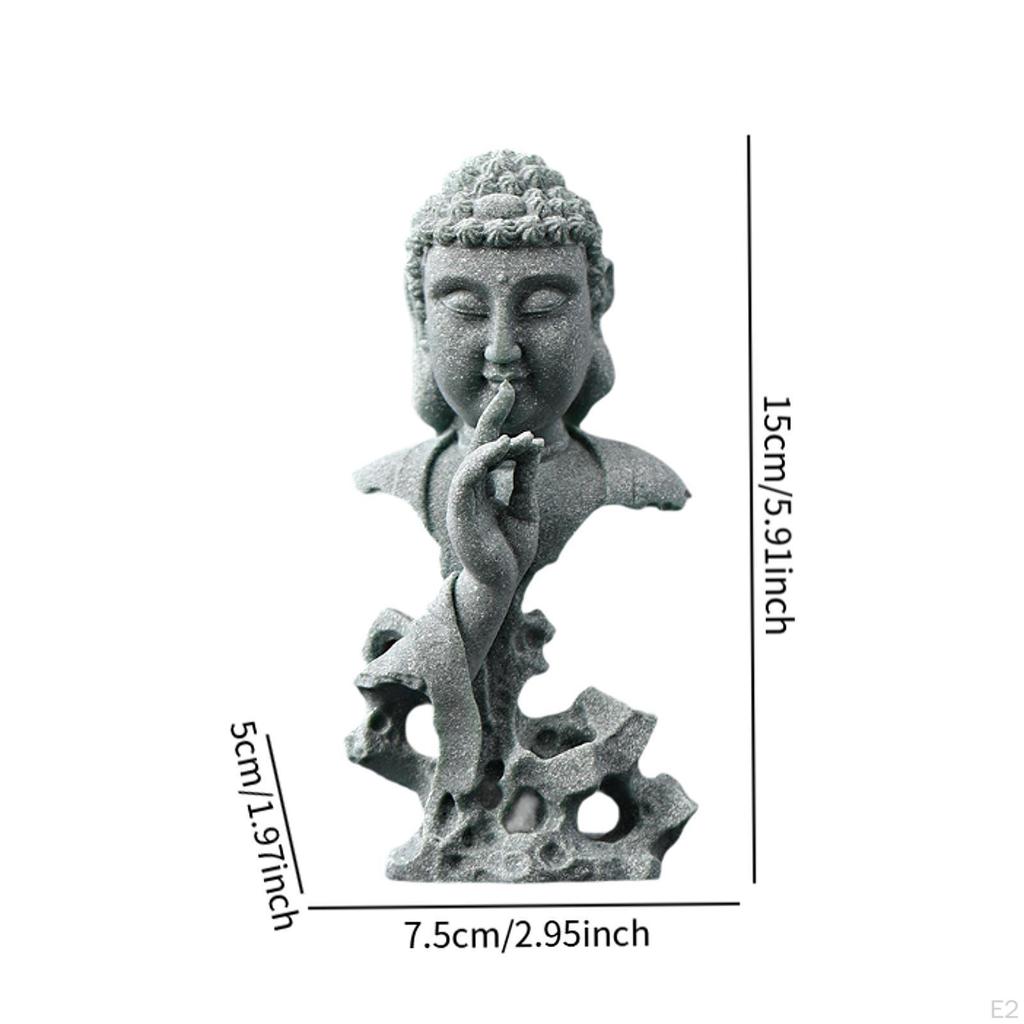 Buddha Figure as a Centerpiece for Coffee Tables and Bookshelves