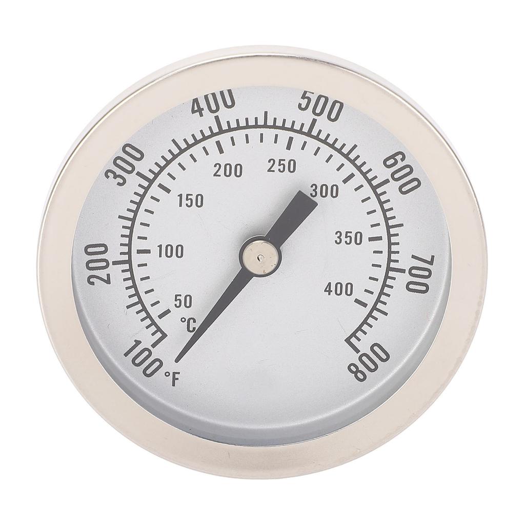 Dial Thermometer High Accuracy Dual Scale 100 To 800 Fahrenheit  50 To 400 Celsius  62mm Oven Temperature Meter
