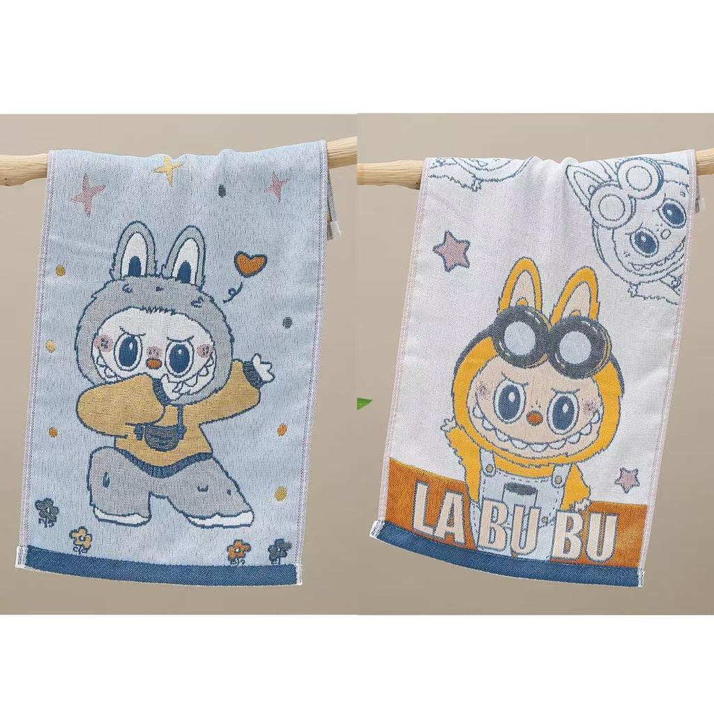Children's Towels, Soft and Cute Gauze Face Towels for Home Use, Baby Face Towels That Don't Shed or Fade