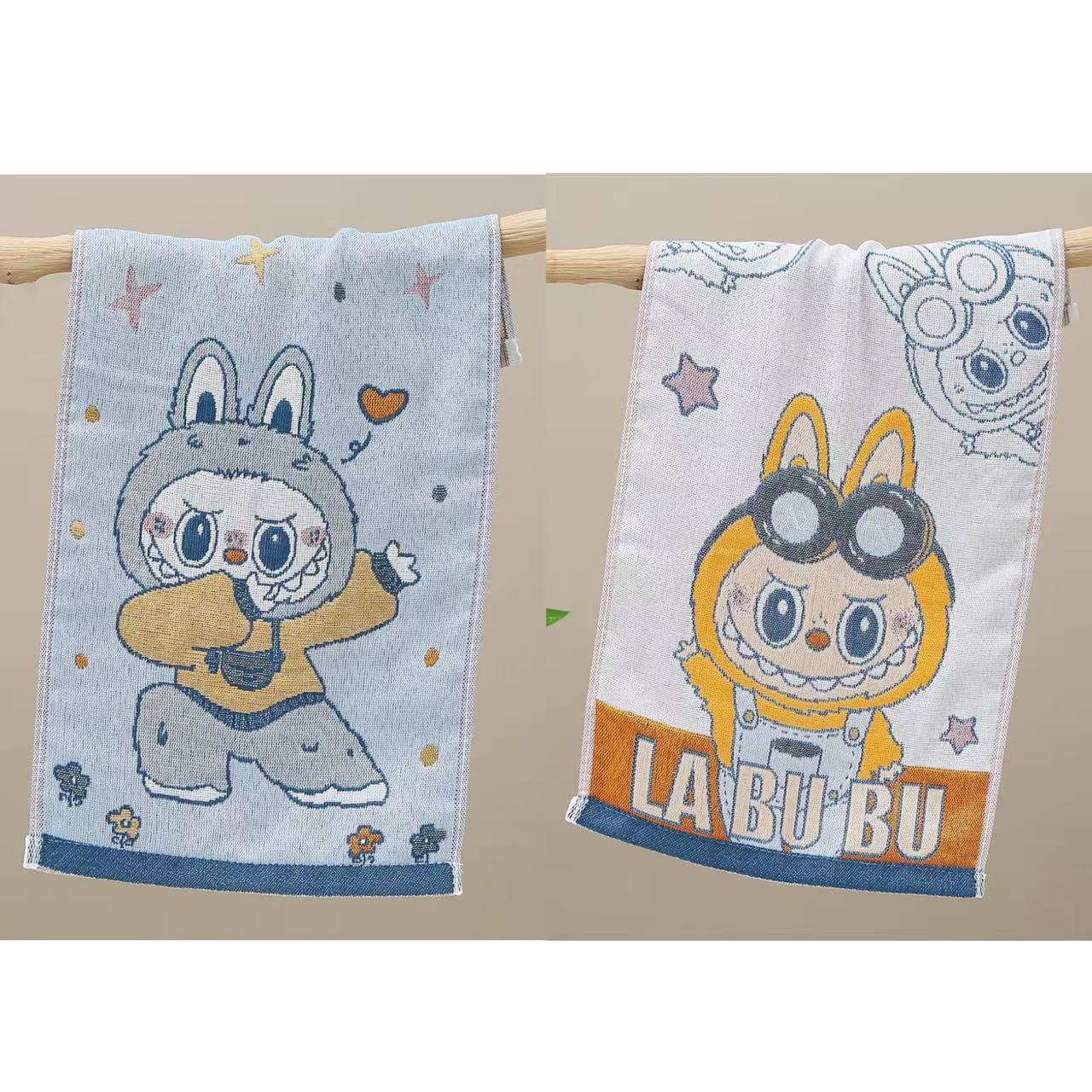 

Детские полотенца, мягкие и милые марлевые полотенца для лица для домашнего использования, детские полотенца для лица, которые не линяют и не выцветают 50*25cm