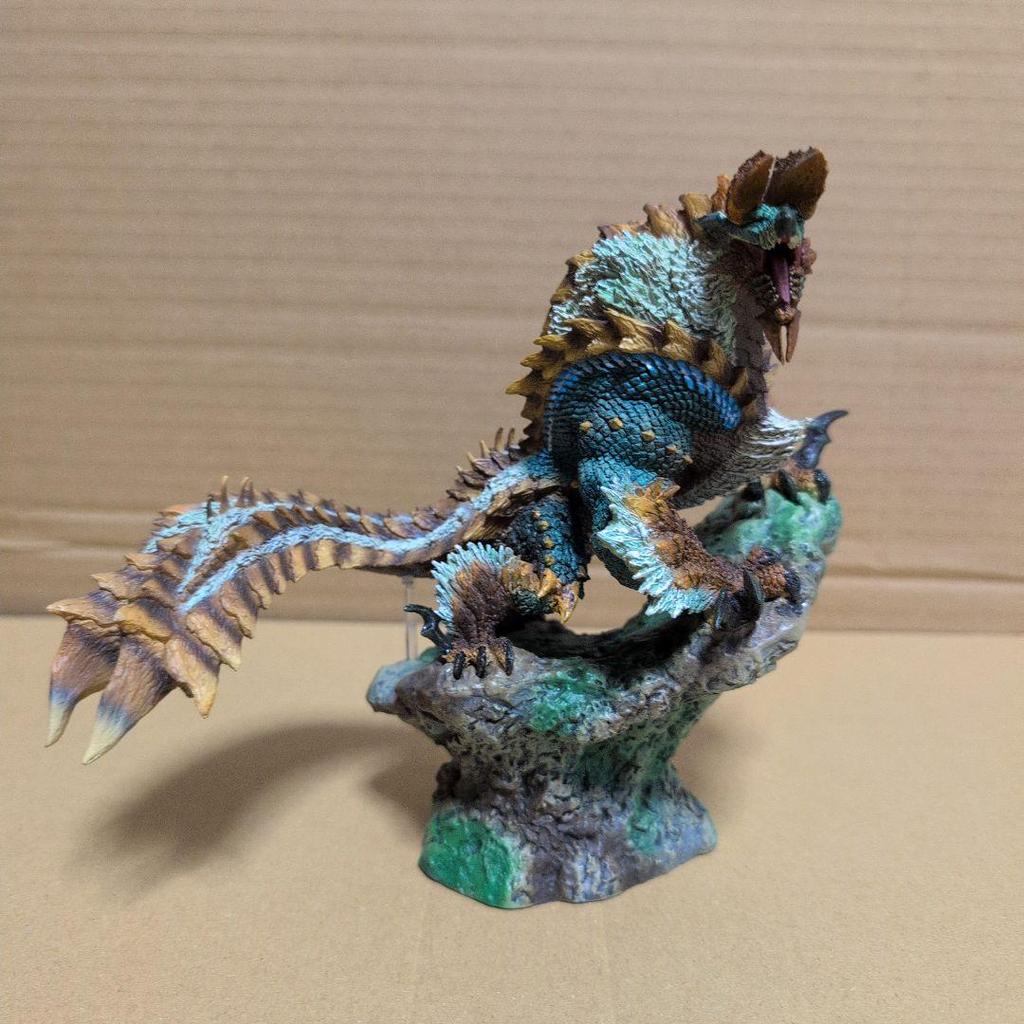 [USED] Capcom Figure Builder Creator's Model Thunder Wolf Dragon Zinogre Reprint