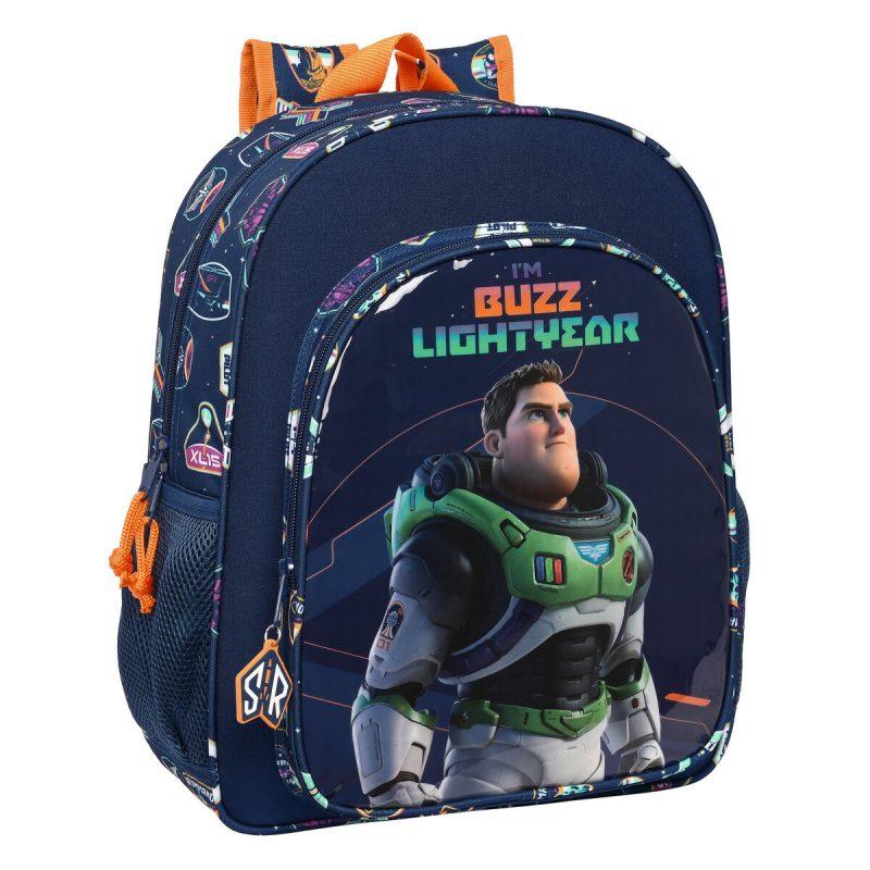 Buzz Lightyear-Buzz Lightyear School Backpack Navy Blue (32x38x12cm)