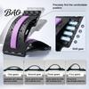 Spine Decompression Massager Lumbar Stretcher Back Stretcher, Adjustable Lower Pain Relief with Magnetic Therapy Relaxation Tool & Massage Points,