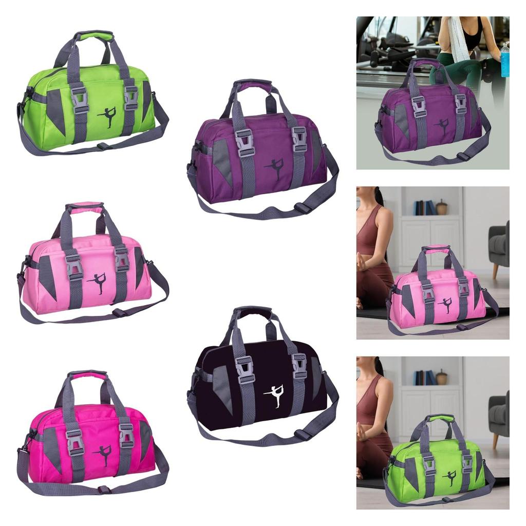 Gym Bag Adjustable Shoulder Strap Yoga Fitness Bag for Outdoor Training Gym