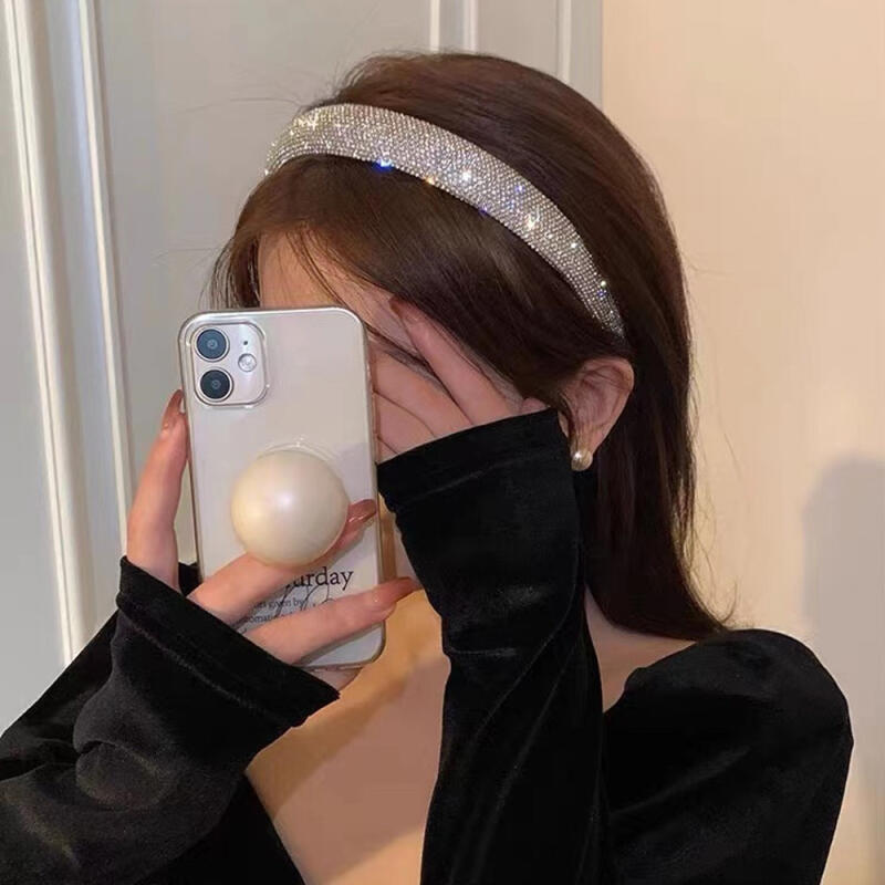 Shalendi Shining Point Shining Hairband Headband Jean Gray