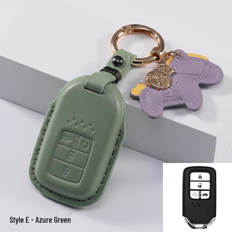 Honda Key Case for 25 Models: Civic, CR-V, Accord, Inspire, Fit, Odyssey - Cartoon Design for Men & Women