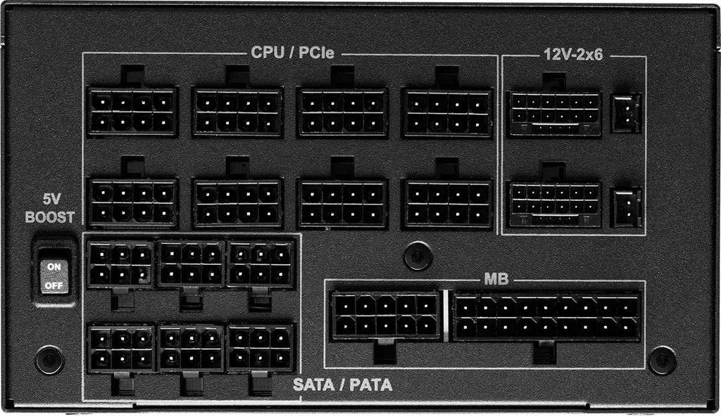 ASRock PHANTOM GAMING 1600W 80 Plus Gold Power Supply