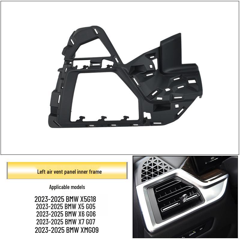 BMW X5/X6/X7 Air Vent Repair Kit: Adjustment Knob Shaft & Panel Frame