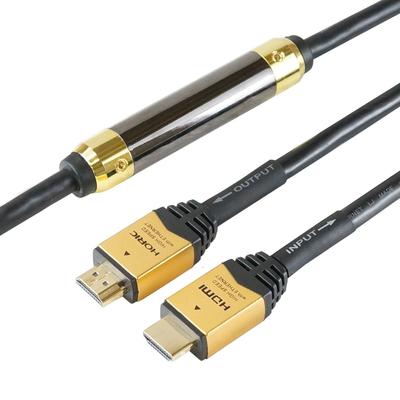 Kabel Horlick HDMI z korektorem 20m złoty HDM200-593GD