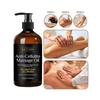 500ml Anti-Cellulite Massage Oil Firming Body Oil with Collagen for Women & Men, Reduces Stretch Marks, Improves Skin Texture