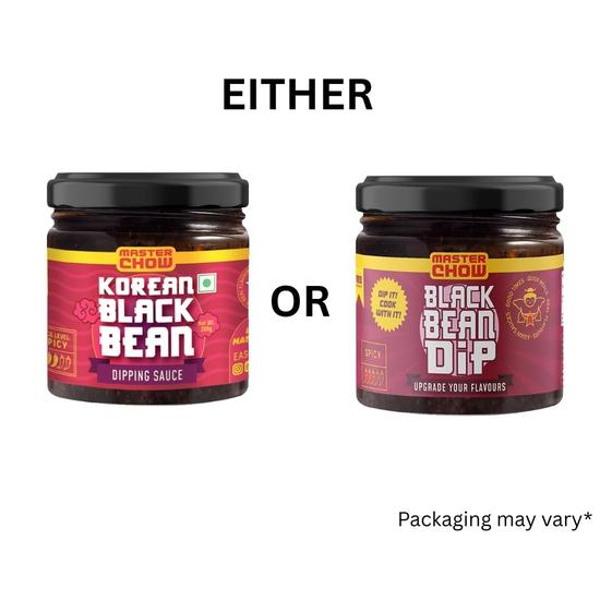 MasterChow Black Bean Dip | Dipping Sauce | Fermented Black Bean Sauce | Ready-to-Eat | Serves 4-5 (200gm)