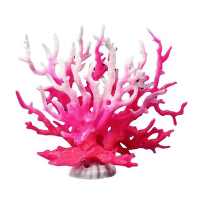 Water Plants Aquarium Coral Decoration Plastic Aquarium Supplies Artificial Coral Ornament Aquascape Decor Lifelike