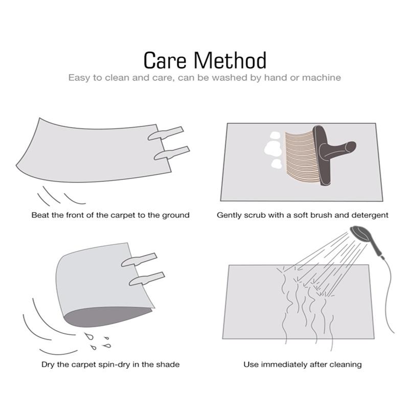 RV Travel Door Mat Outdoor Camping Pad Non-slip Bathroom Kitchen Entrance Decoration Carpet Indoor Living Room Area Welcome Rug