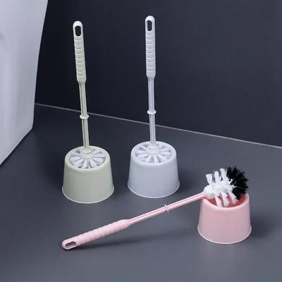 Home Use Luxury Toilet Brush Long Handle Soft Bristle Cleaning Brush For Bathroom No Dead Angle Household Toilet Clean Tool