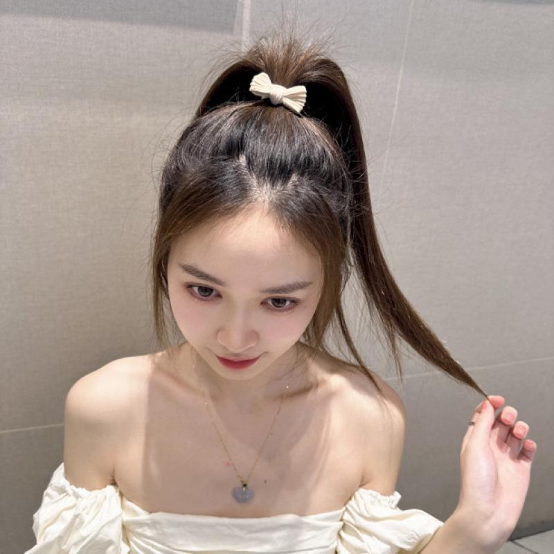 Frühlings-einfache Schleife, die kräftiges, hochelastisches Haarseil-Gummiband erweitert