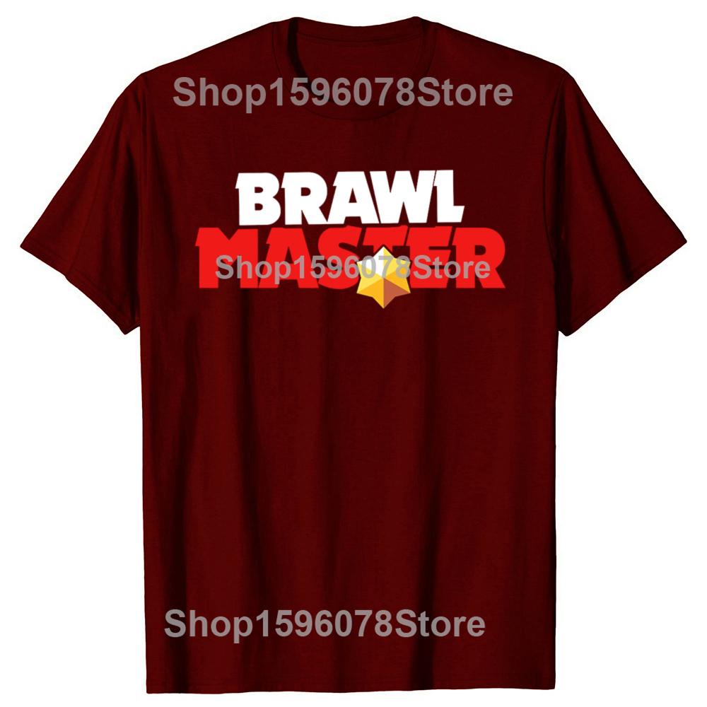 Funny Brawl Master Stars Graphic T Shirt Men Women Cotton Humor Streetwear Tee Shirt Short Sleeve Brawling Gaming Gamer Clothing
