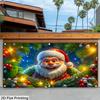 2D Flat 1pc -Christmas Banner Oversized Wall Decor Holiday Outdoor/Indoor Holiday Decor For Yard Garden Home Outdoor Decor