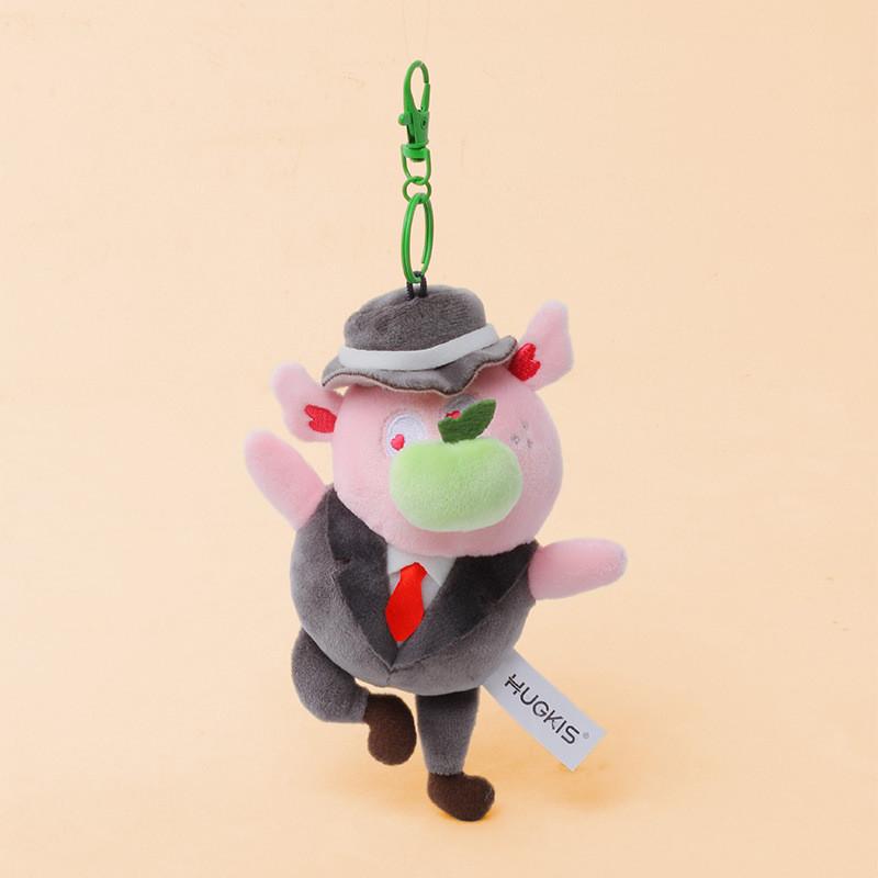 Cartoon Cute Pig Plush Keychain Pendant Short Girlfriendly Design Doll Gift