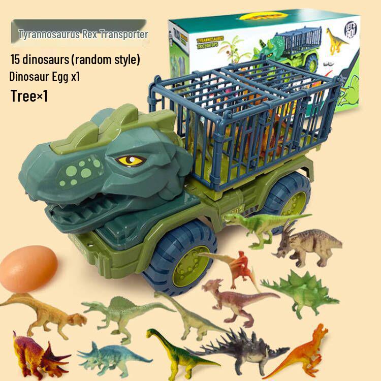 Dinosaurier Bagger Spielzeug: Tyrannosaurus Rex Transportfahrzeug für Kinder