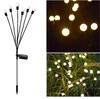 Solar-powered Lights, LED Outdoor Courtyard Garden Lights, Ground-mounted Outdoor Camping Lights