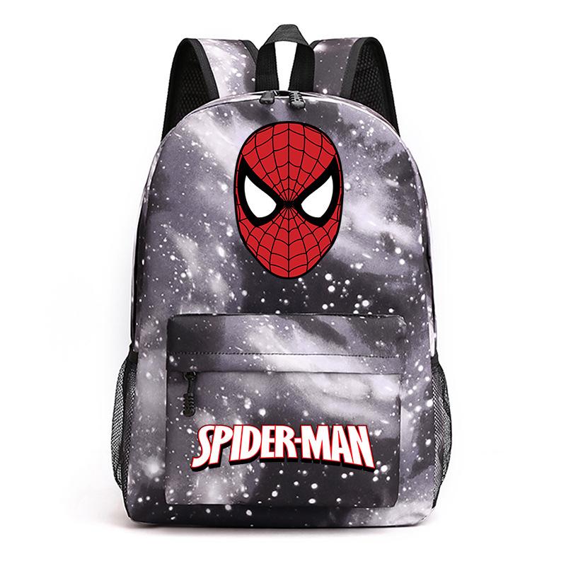 Zaino Marvel Spider-Man Zaino per Studenti Zaino per Adolescenti Cartone Animato Zaino Scolastico per Bambini