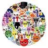 Incredibox Rhythm Graffiti Stickers - 55 Pack for Car, Luggage & Cups