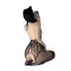 Large size sexy breasts sexy underwear open onesie neck mesh hollow hot naked back stockings women's onesie