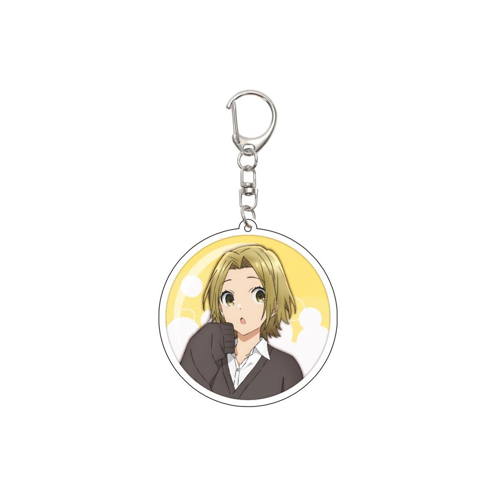 55MM Anime Horimiya Keychain Hori Kyōko/Miyamura Izumi/yoshikawa Yuki/Kōno Sakura Key Chain Acrylic Model Plate Christmas Gifts