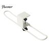 Easy Install Desk Rack Clamp-On Storage Hook, Adjustable No Punch Durable Carbon Steel Desktop School Bag Hook Organizer, Space Saving for Bags
