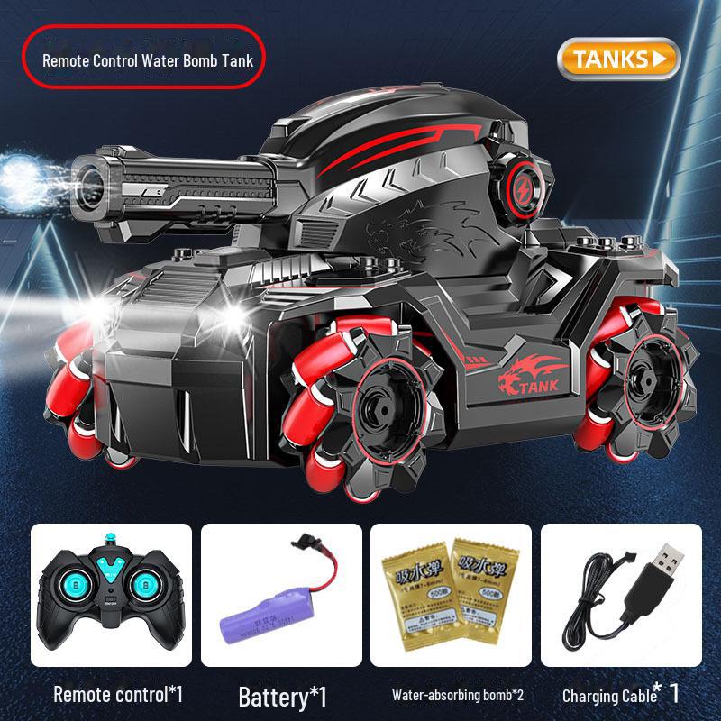 2.4G Пульт дистанционного управления с датчиком жестов и водяными бомбочками – Детская игрушечная боевая машина