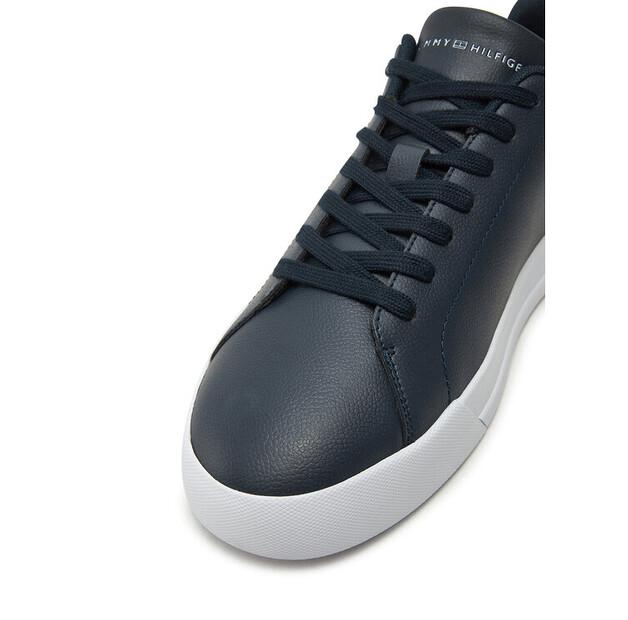 Мужские кроссовки Tommy Hilfiger Th court lth detail ess fm0fm05367 granatowy