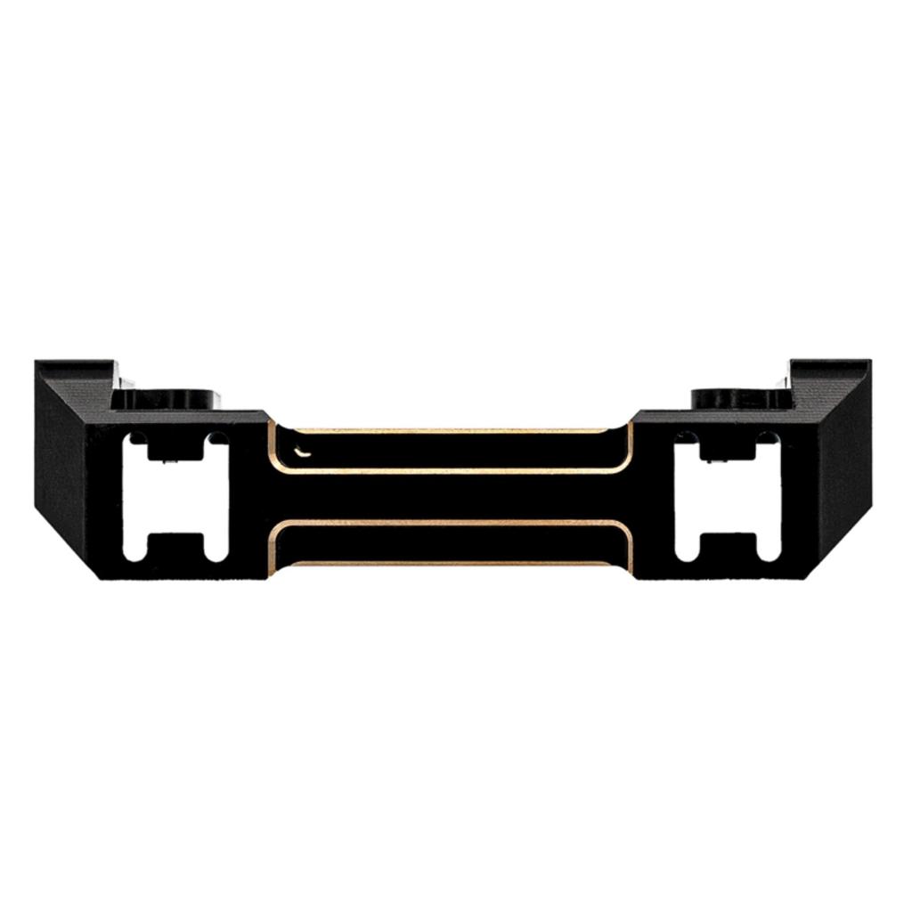 Aluminum Alloy Rear Bumper Mount Counterweight, Replacement for RGT  86190   86190 LC76 1Celsius10 Remote Control Crawler Car