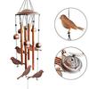 1pc Wind Chime Large Bells Wind Chimes Chapel Home Decor For Garden Outdoor Decoration Decor Gifts Yard Hanging Decor