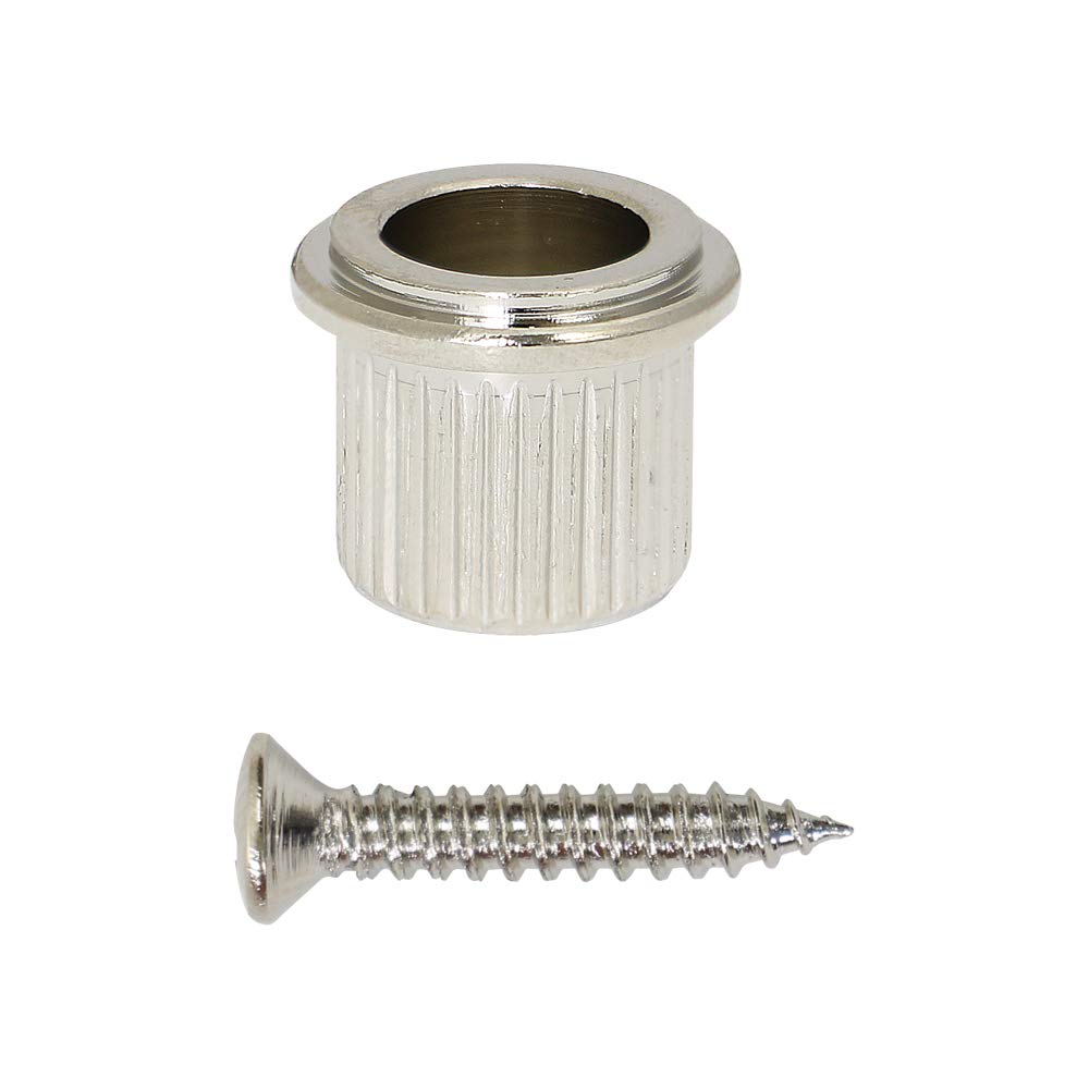 Goldo Waffle Back Tuner Metal Keystone MWTM3N Knob, Nickel,