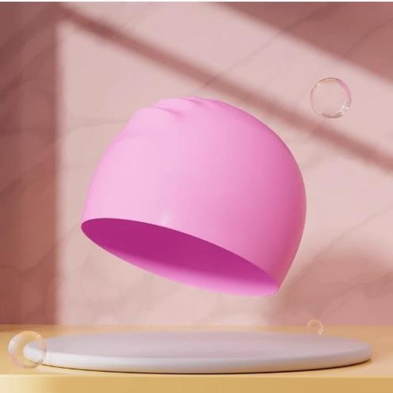 Men Women Universal Silicone Swimming Cap for Adult Hair Protection Elestic Swim Hat Long Hair Protection Swimming Caps