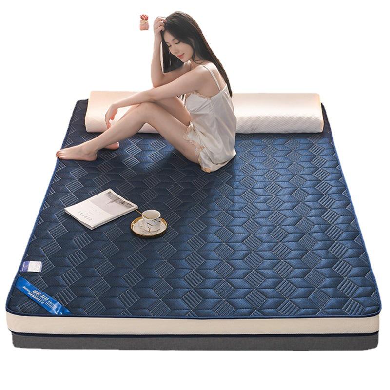 Thick Soft Natural Latex Memory Foam Mattress Pad for Hotel Use
