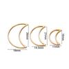 10pcs Stainless Steel Geometric Star Cross Round Frame Earrings Charms Connectors for Necklaces Earrings Jewelry Making Supplies
