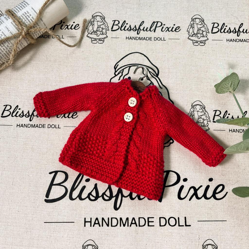 BlissfulPixie Handmade Waldorf Doll Clothes 30cm Clothes Set Lovely Box Girls Christmas Birthday Gift Gabriella Clothes Accessories -