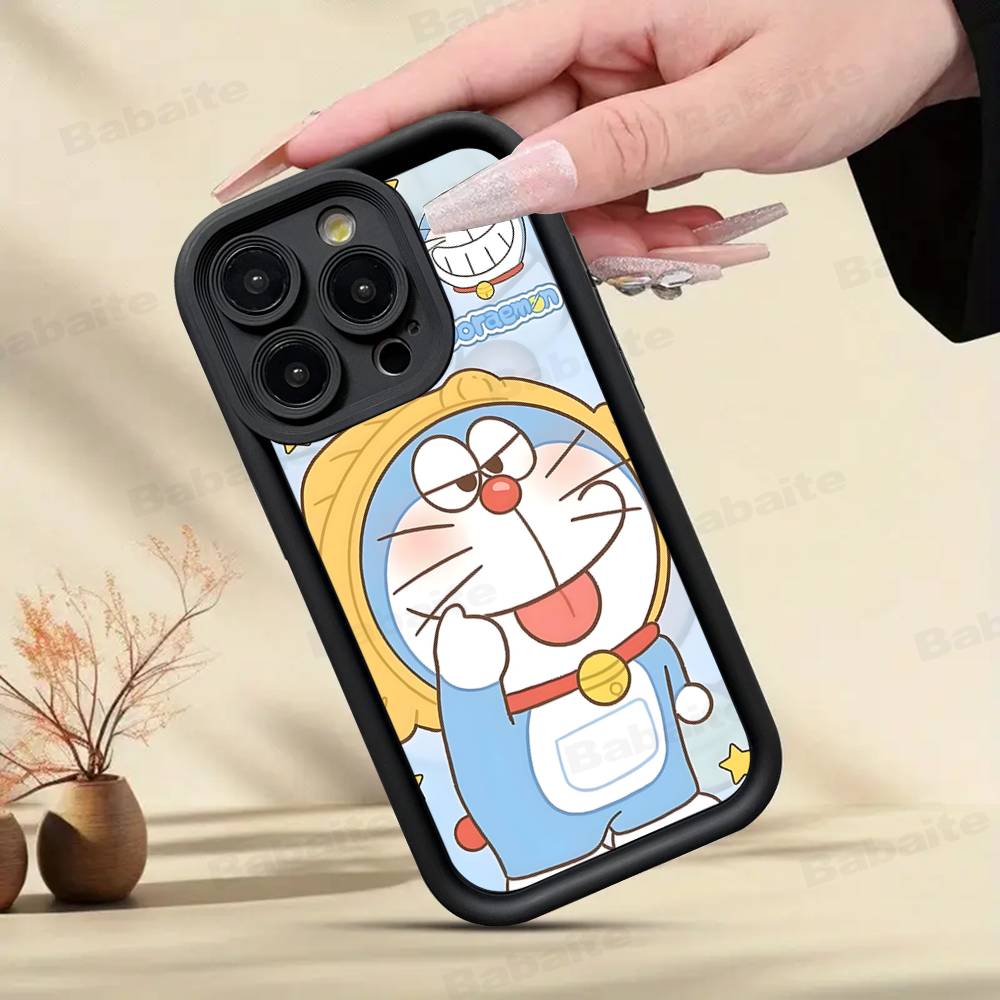 Cute Cartoon-u-Doraemons-t For IPhone 17 15 13 12 11 14 Pro Max X XR XS 16 Plus Shockproof Candy Back Cover